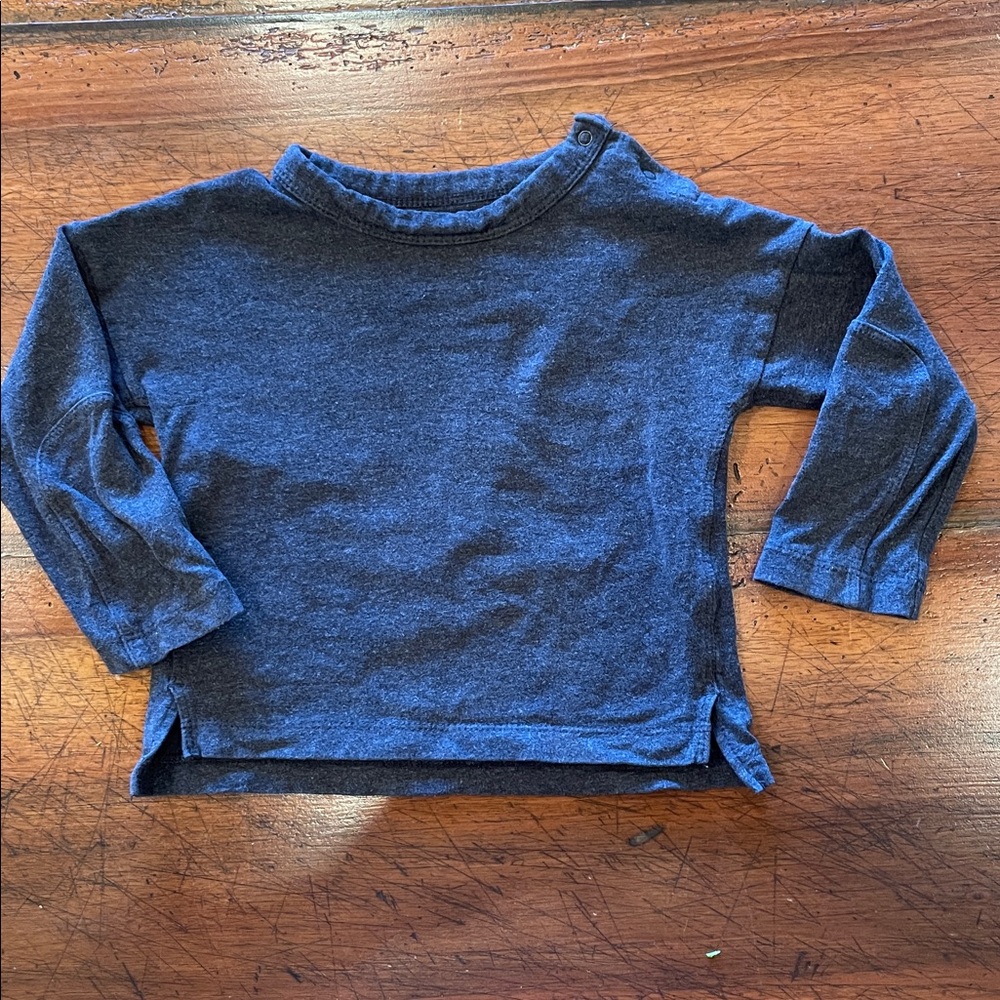 Banana Republic Baby | charcoal Gray Toddler Shirt | 18-24 months